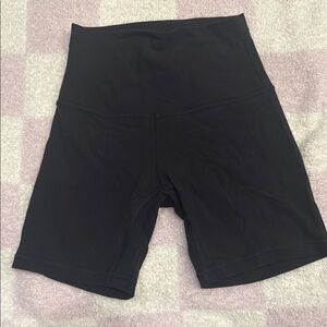 Black Women's High-Waisted Shorts Lululemon
